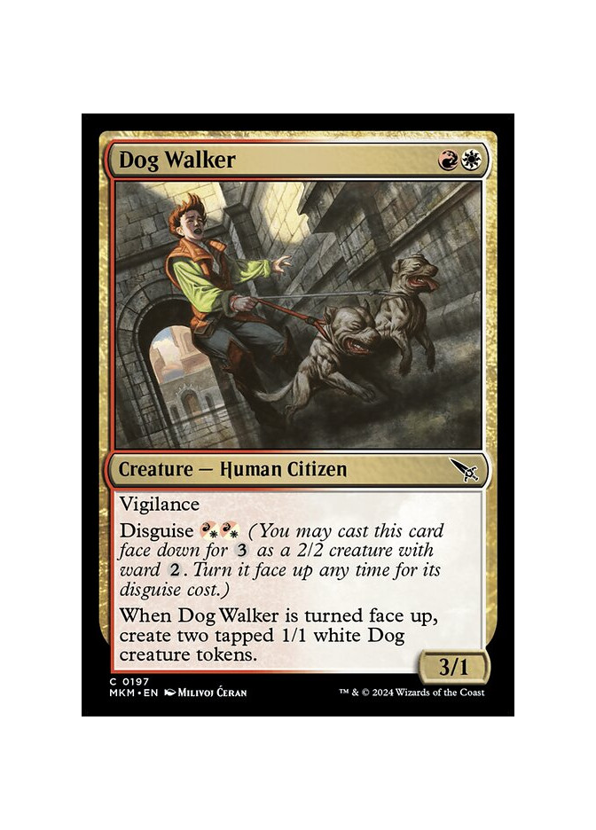 Dog Walker - Foil