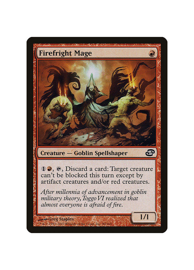 Firefright Mage - Foil