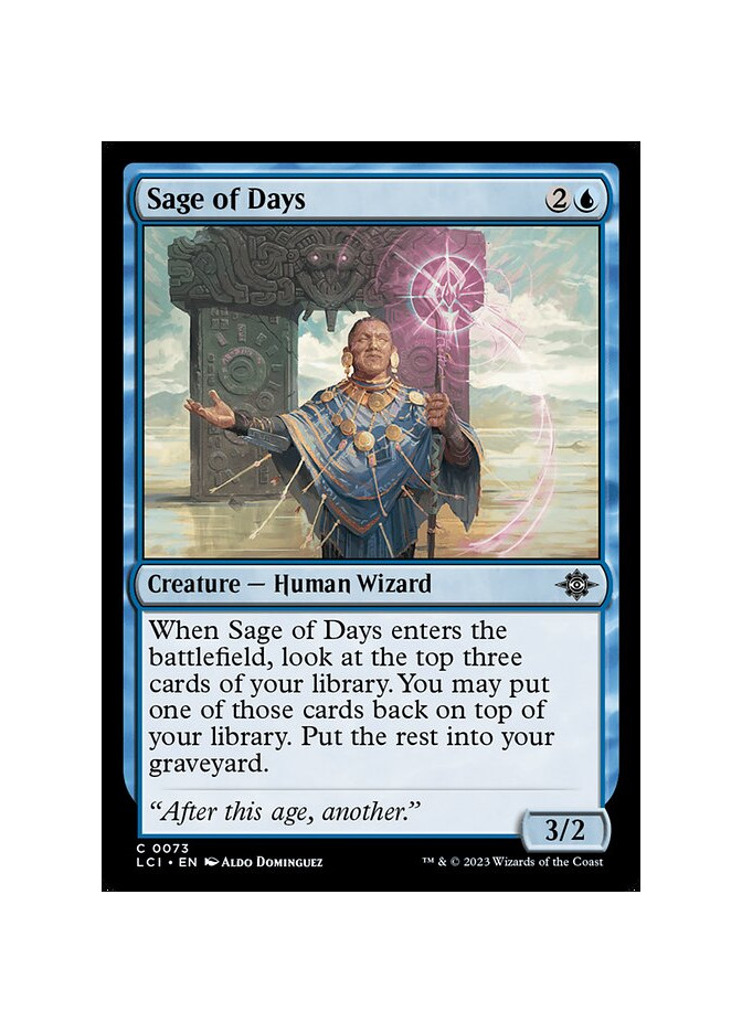 Sage of Days - Foil