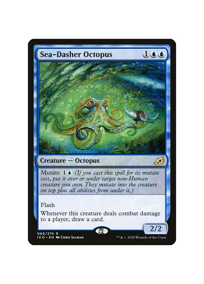 Sea-Dasher Octopus