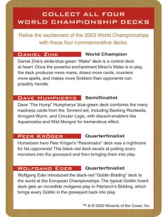 2003 World Championships Ad