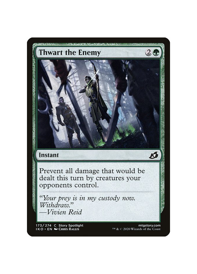 Thwart the Enemy