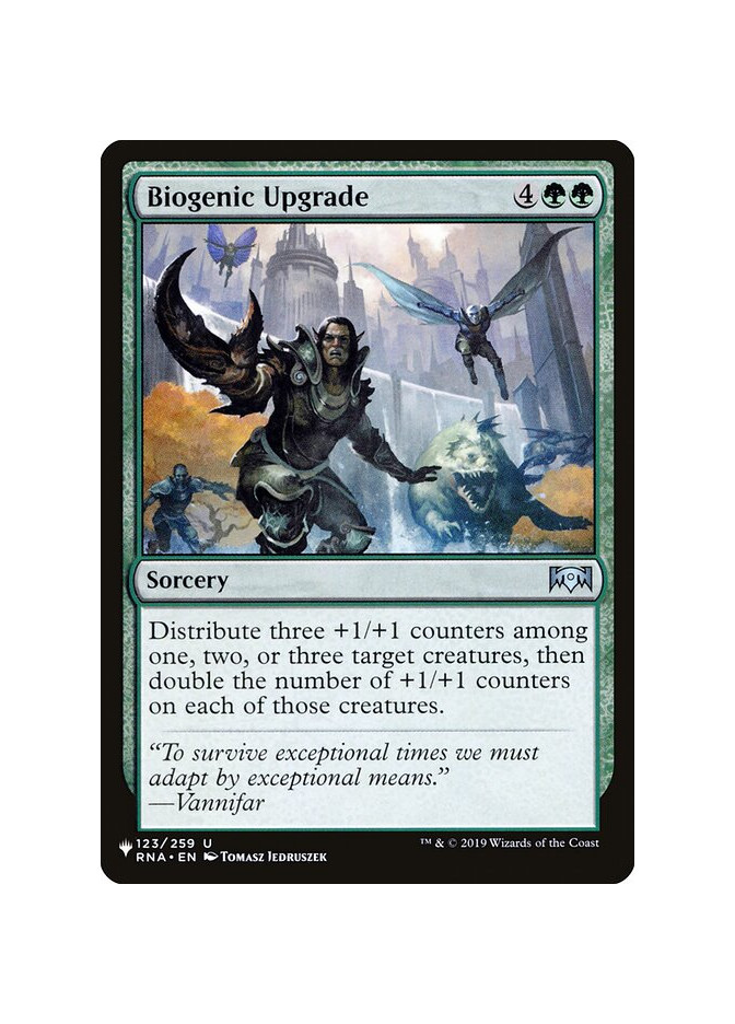 Biogenic Upgrade
