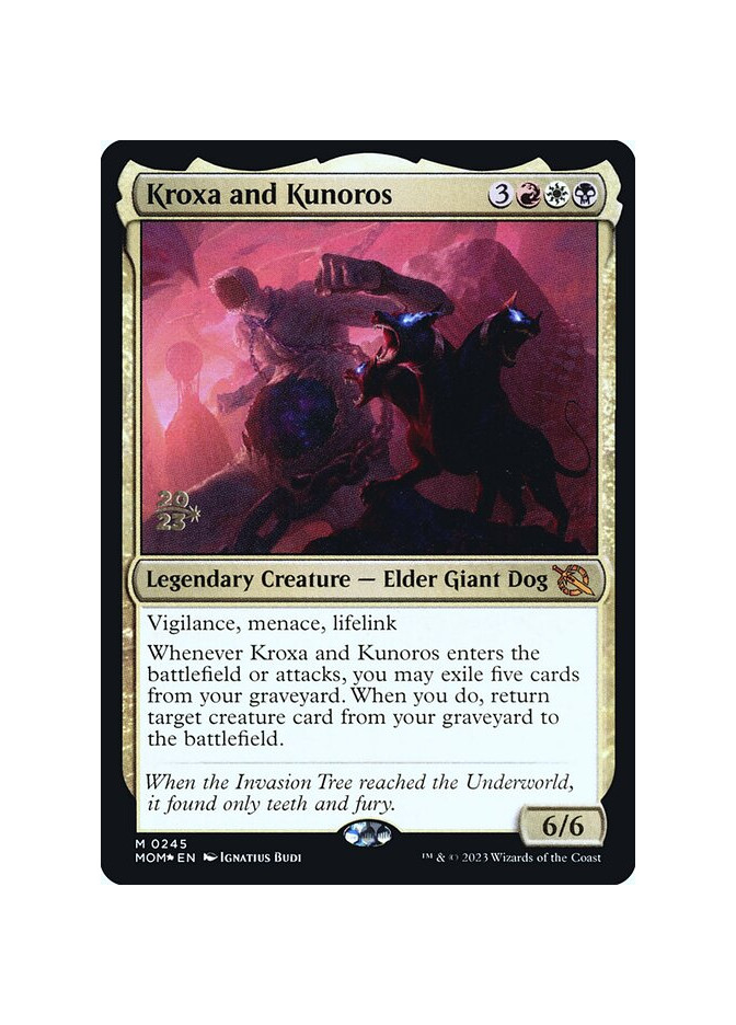 Kroxa and Kunoros - Foil