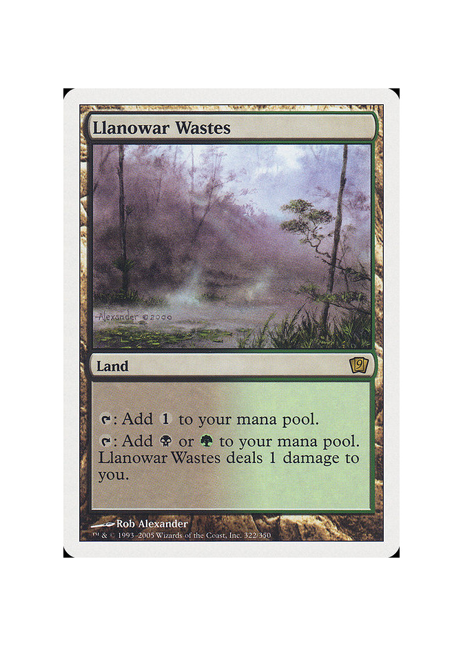 Llanowar Wastes
