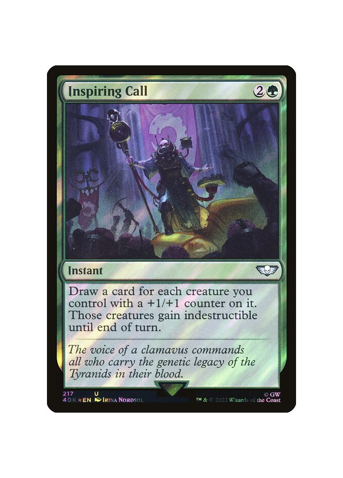 Inspiring Call - Foil