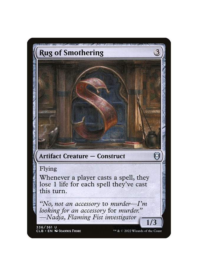 Rug of Smothering - Foil