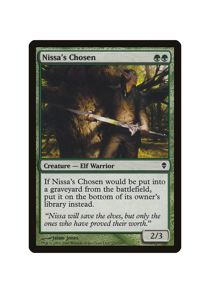 Nissa's Chosen - Foil