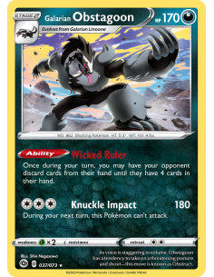 Galarian Obstagoon