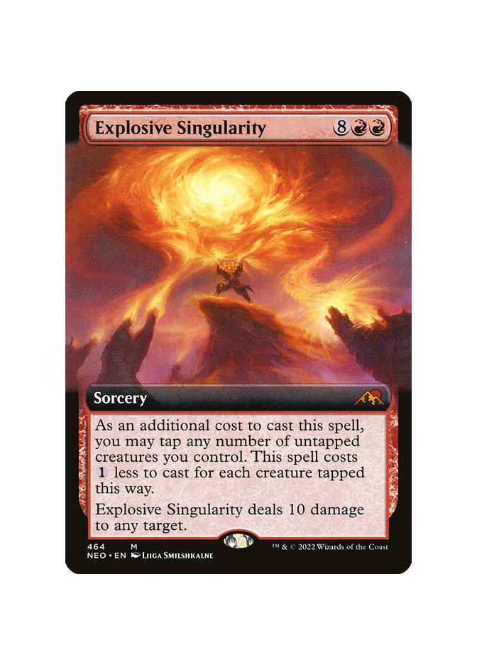 Explosive Singularity