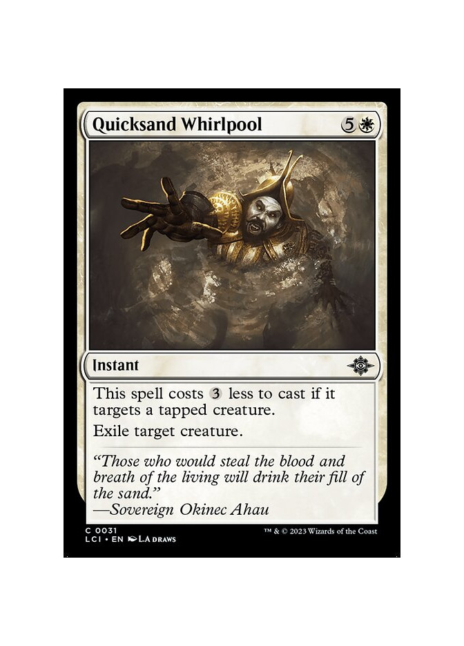 Quicksand Whirlpool - Foil