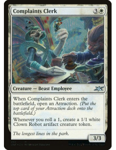 Complaints Clerk - Foil