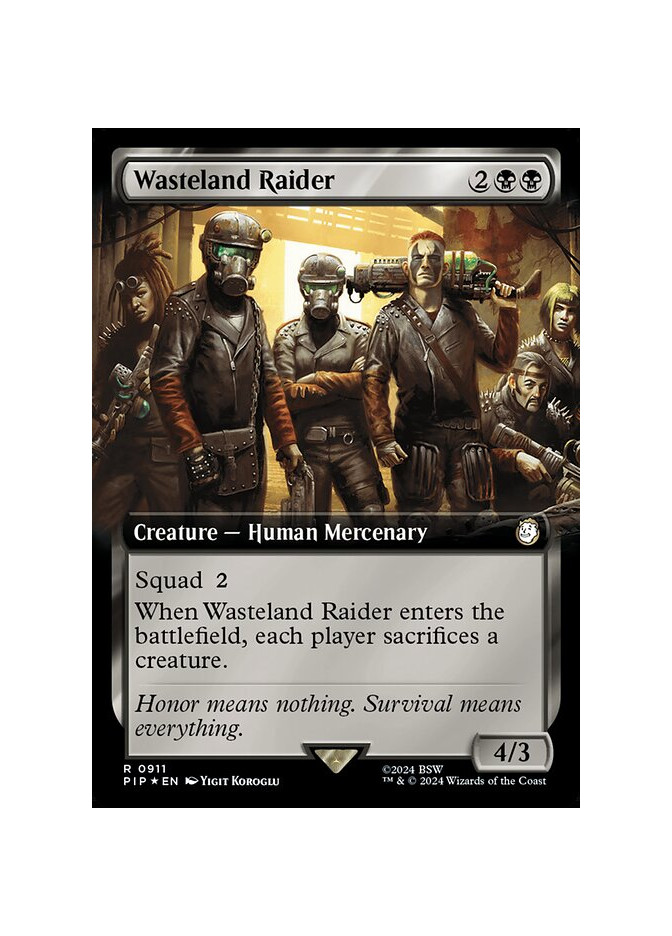 Wasteland Raider - Foil