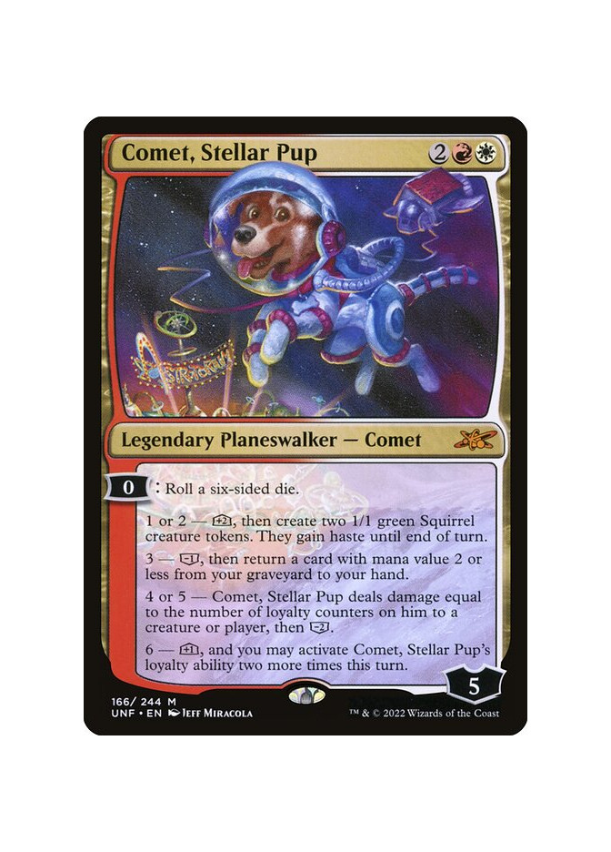 Comet, Stellar Pup - Foil