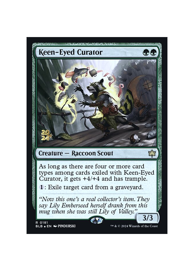Keen-Eyed Curator - Foil