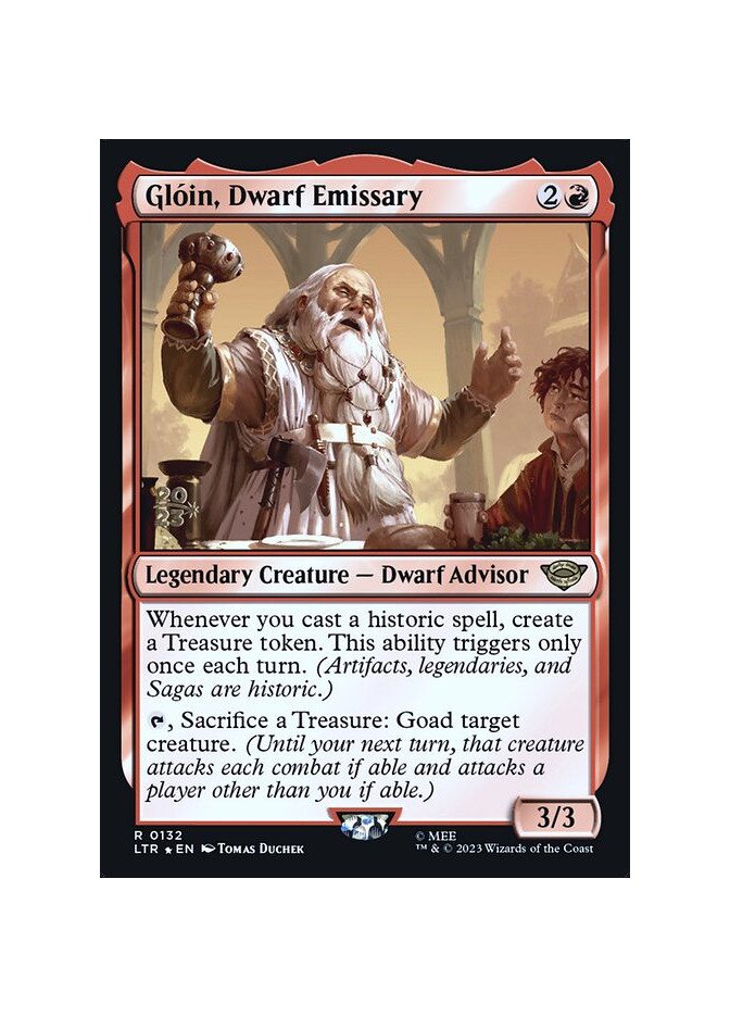 Glóin, Dwarf Emissary - Foil