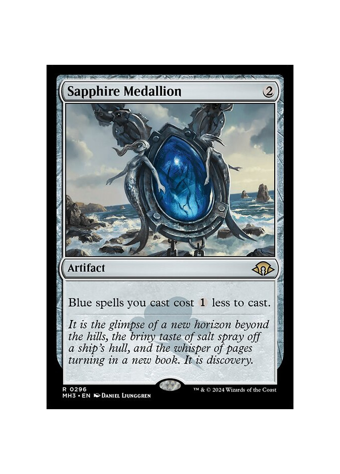 Sapphire Medallion - Foil