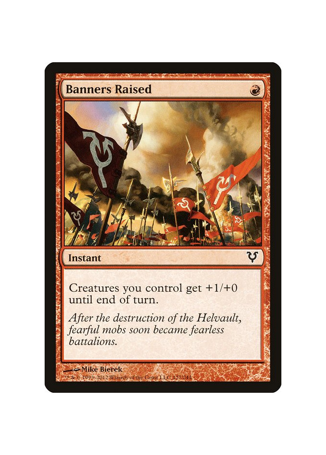 Banners Raised - Foil