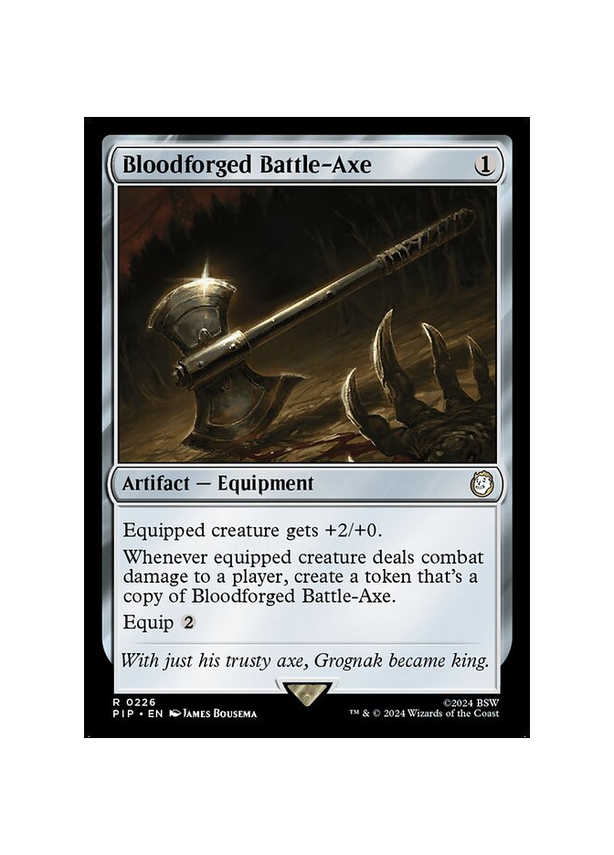 Bloodforged Battle-Axe