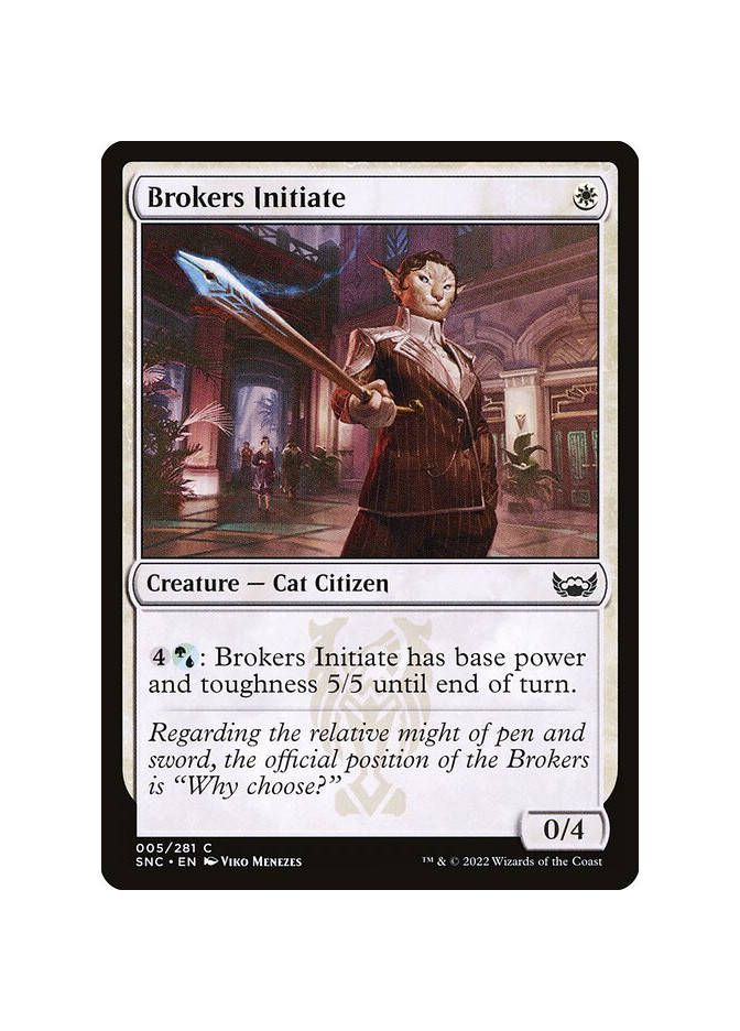 Brokers Initiate