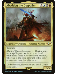 Abaddon the Despoiler - Foil