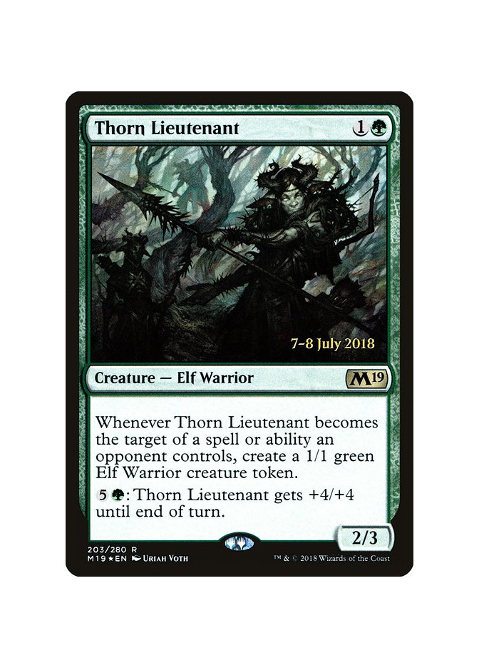 Thorn Lieutenant - Foil