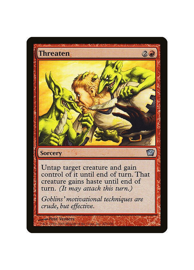 Threaten - Foil
