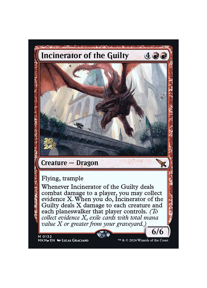 Incinerator of the Guilty - Foil