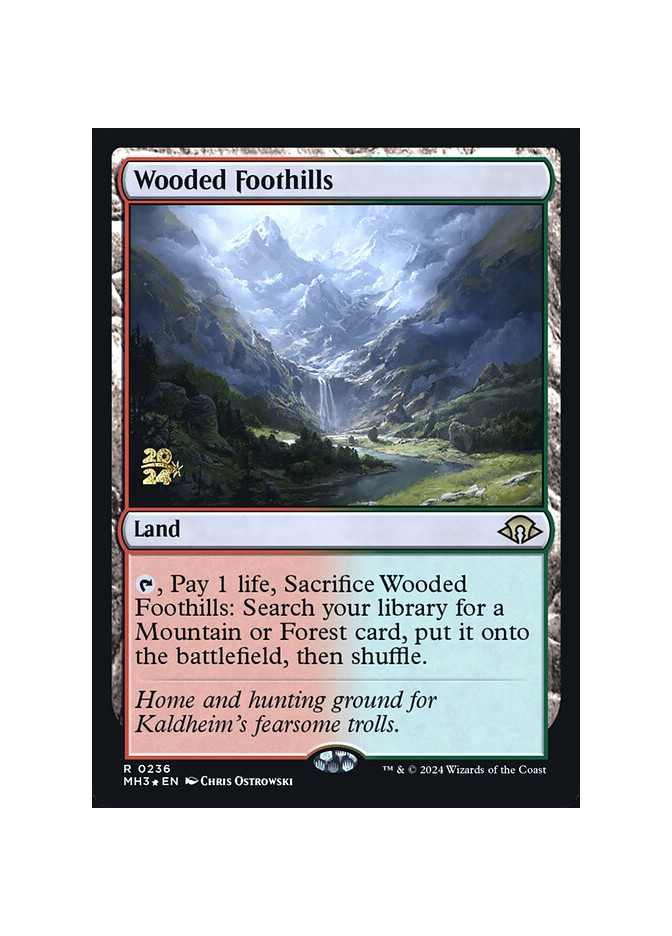 Wooded Foothills - Foil