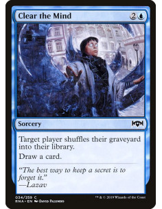 Clear the Mind - Foil
