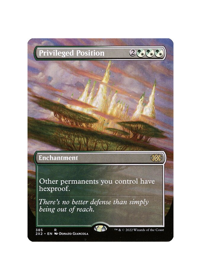 Privileged Position - Foil