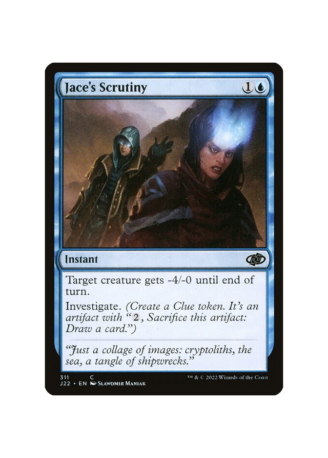 Jace's Scrutiny
