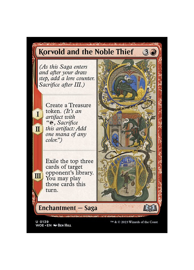 Korvold and the Noble Thief - Foil