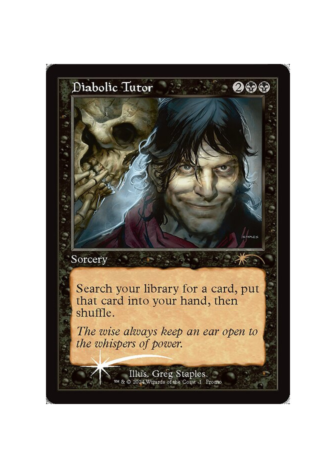 Diabolic Tutor - Foil