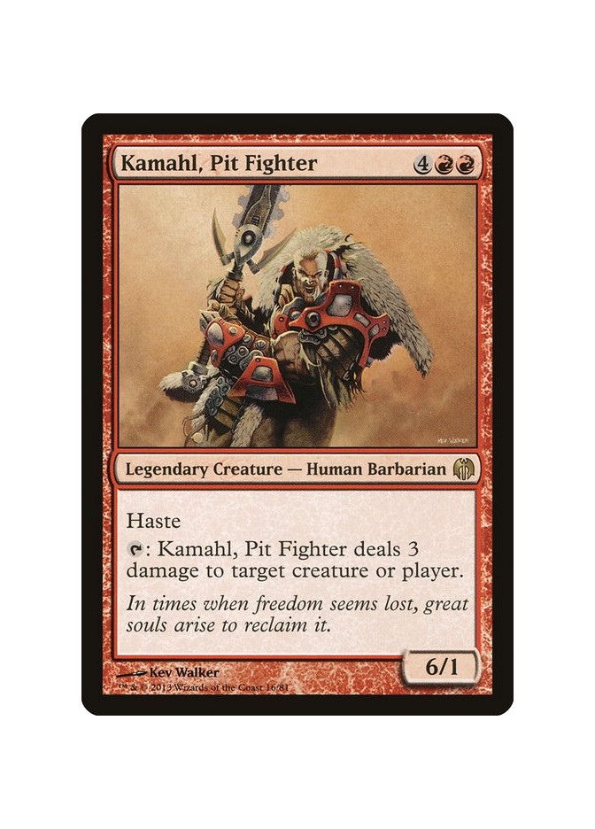 Kamahl, Pit Fighter