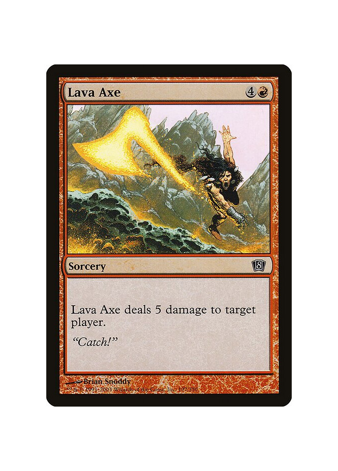 Lava Axe - Foil