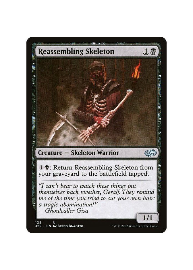 Reassembling Skeleton