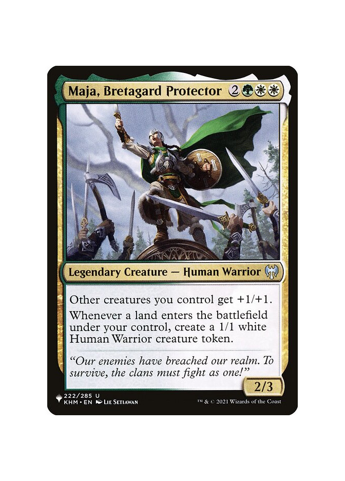 Maja, Bretagard Protector