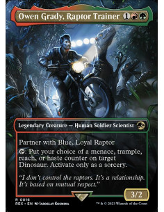 Owen Grady, Raptor Trainer - Foil