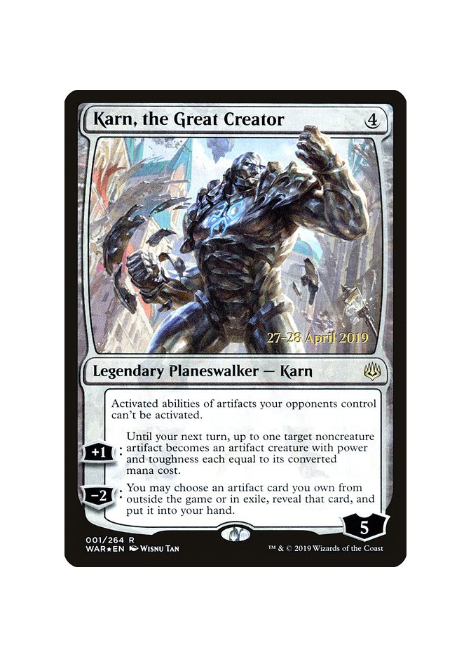 Karn, the Great Creator - Foil