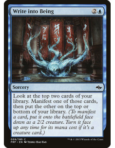 Write into Being - Foil