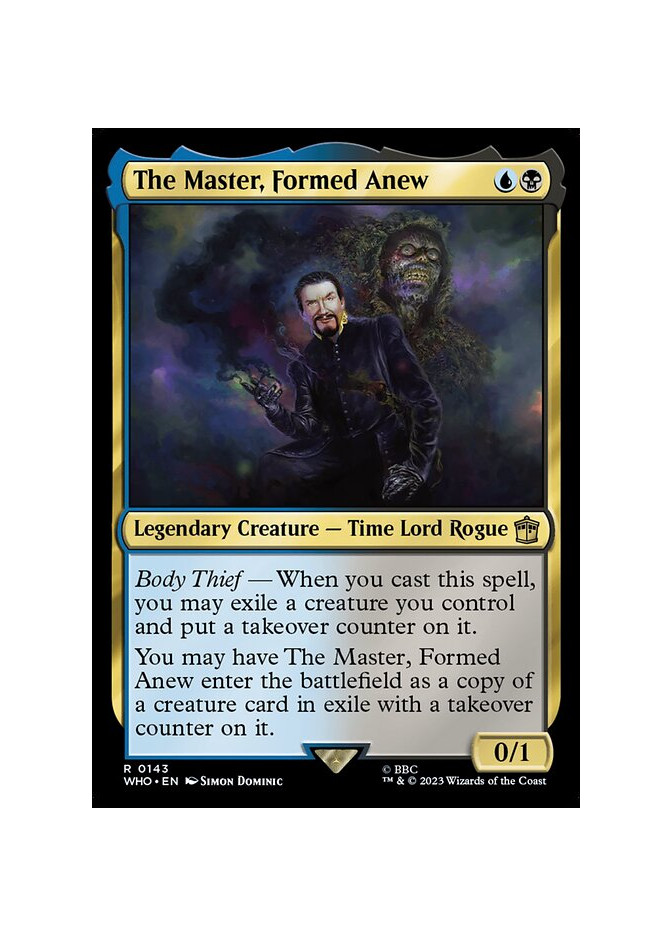 The Master, Formed Anew