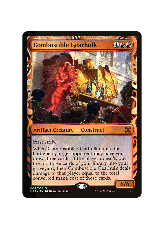 Combustible Gearhulk - Foil