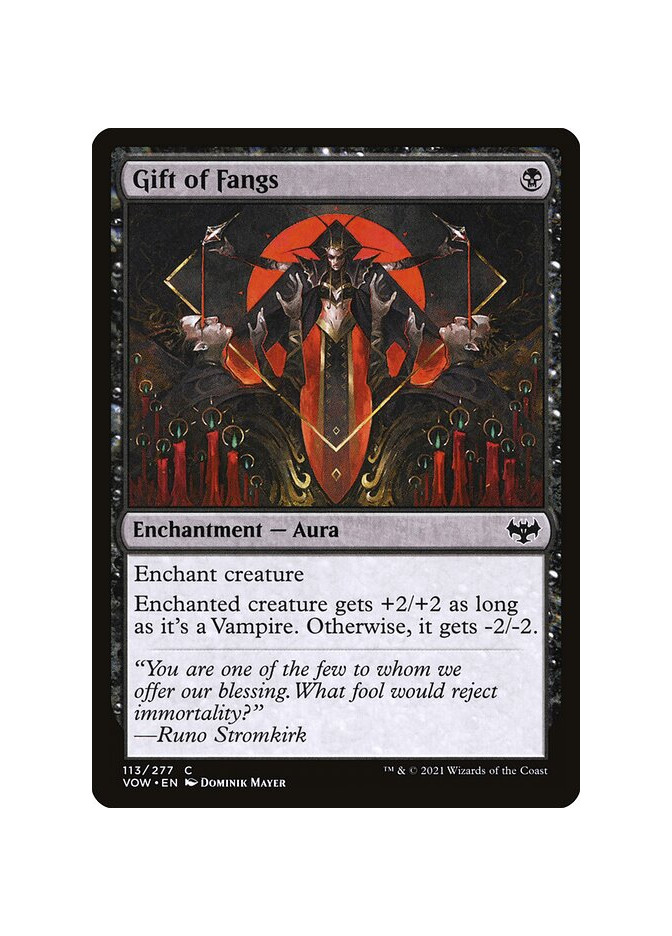 Gift of Fangs - Foil