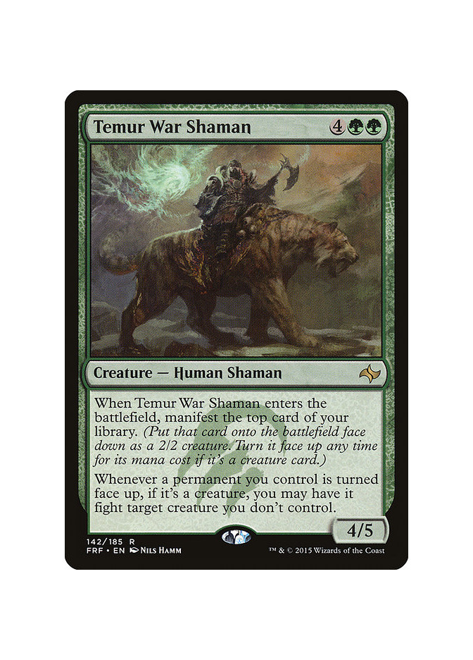 Temur War Shaman - Foil