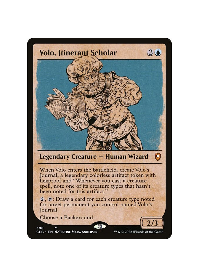Volo, Itinerant Scholar - Foil