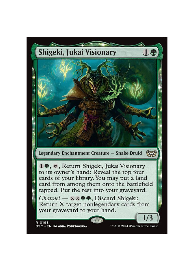 Shigeki, Jukai Visionary