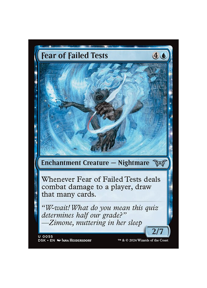 Fear of Failed Tests - Foil