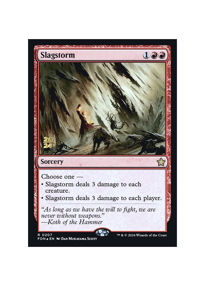 Slagstorm - Foil