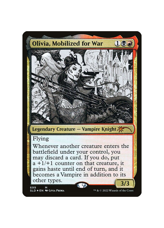 Olivia, Mobilized for War - Foil